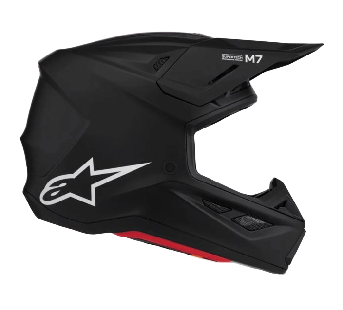 Casco Alpinestars S-M7 Solid Helmet Ece06 Negro Mate