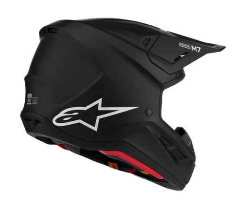 Casco Alpinestars S-M7 Solid Helmet Ece06 Negro Mate