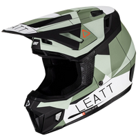 Casco con Gafas Leatt Moto 7.5 Verde