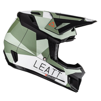 Casco con Gafas Leatt Moto 7.5 Verde