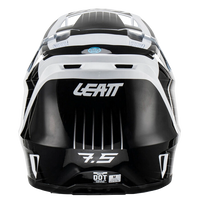 Casco con Gafas Leatt Moto 7.5 Negro / Blanco