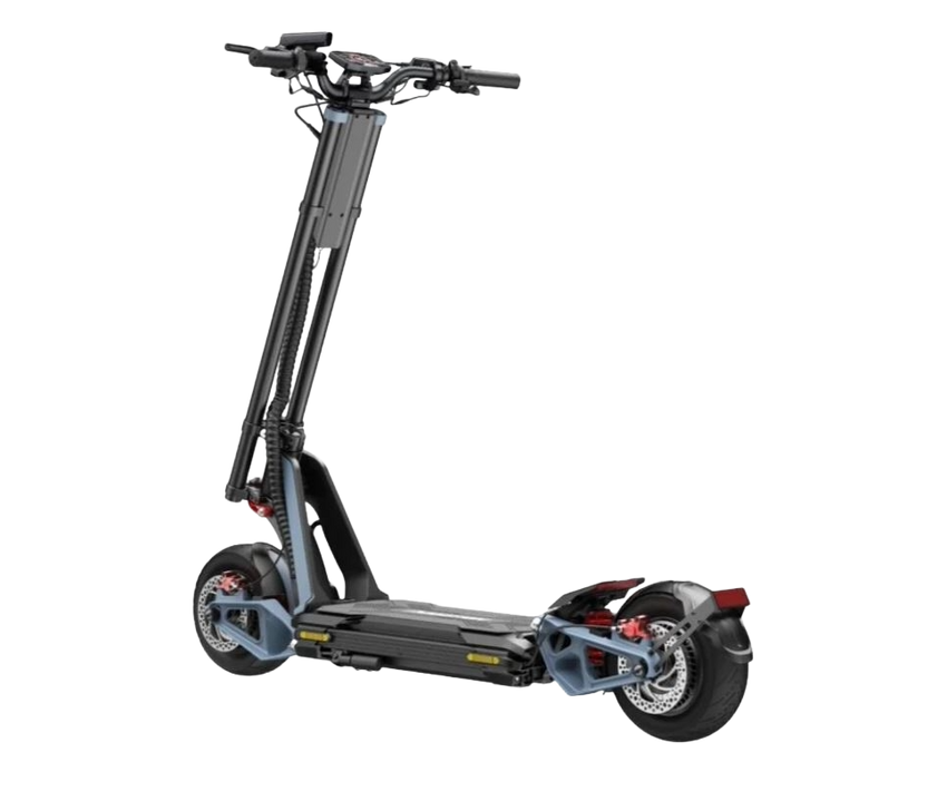 INMOTION RS - Special Edition Black/Blue Casper, 20S8P, 72V, 40Ah, 2880Wh - E-NextRiders Sport Pro Gear