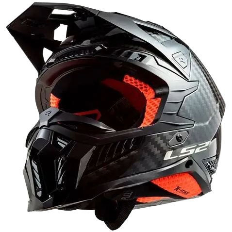 Casco LS2 MX703 C X-Force Pro FIM Negro